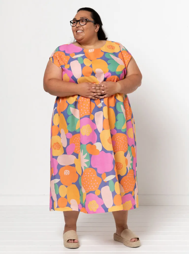 Montana Midi Dress - Sewing Pattern | Style Arc