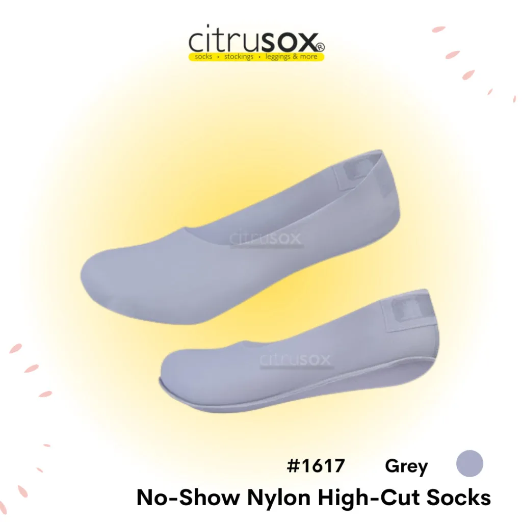 No-Show Nylon High Cut Socks