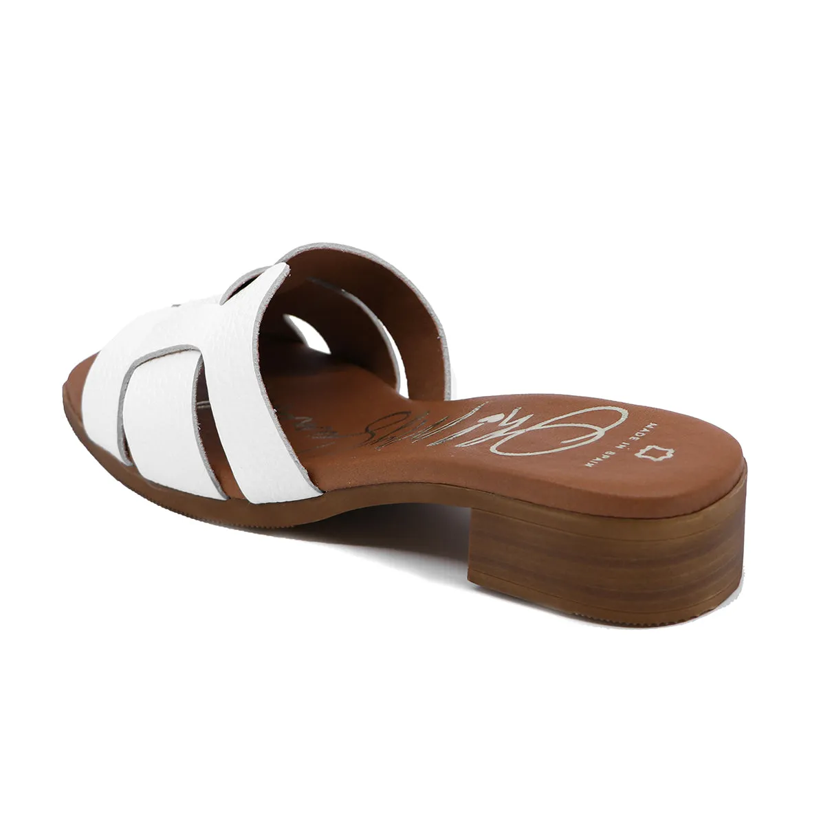 Ola White Soft Sandals