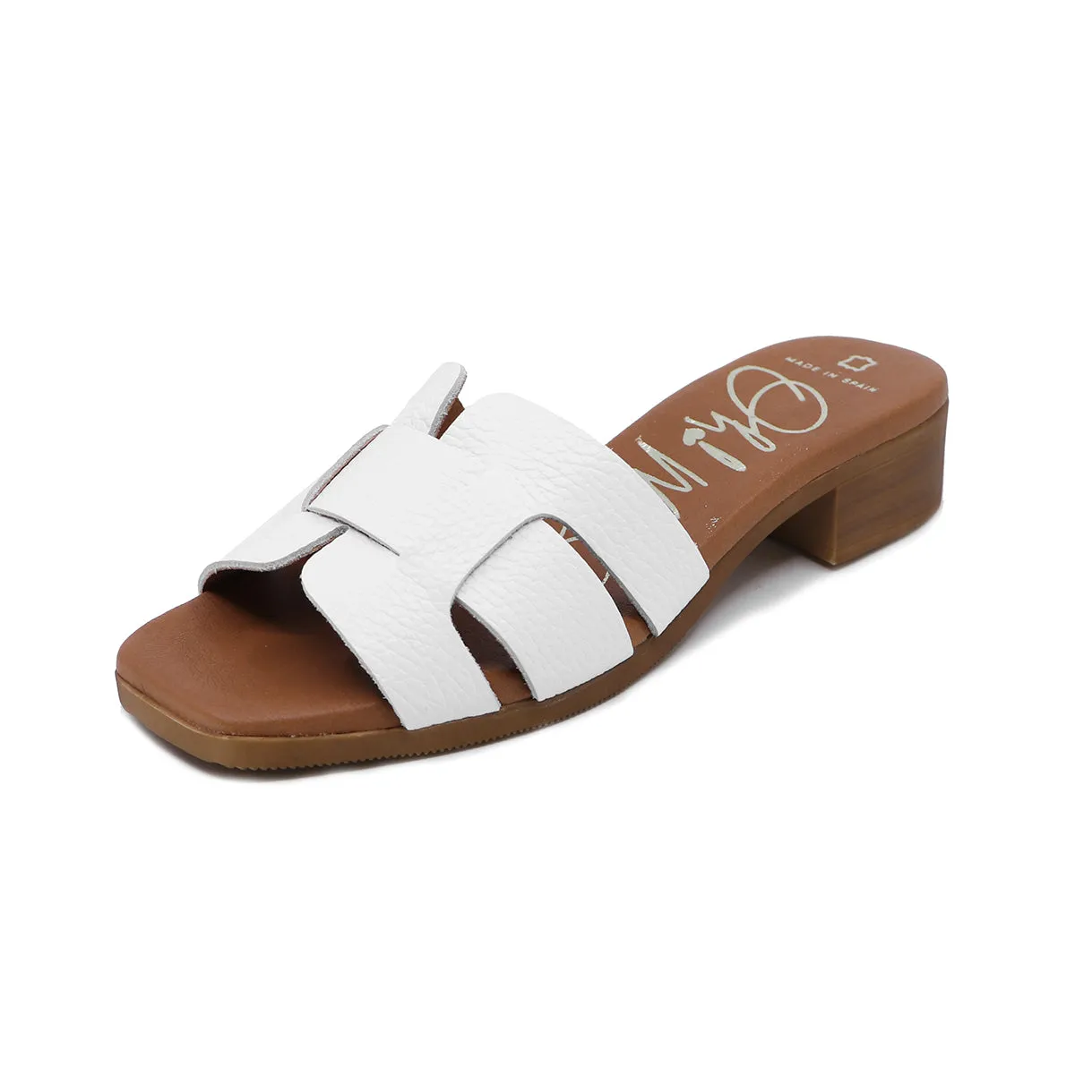 Ola White Soft Sandals