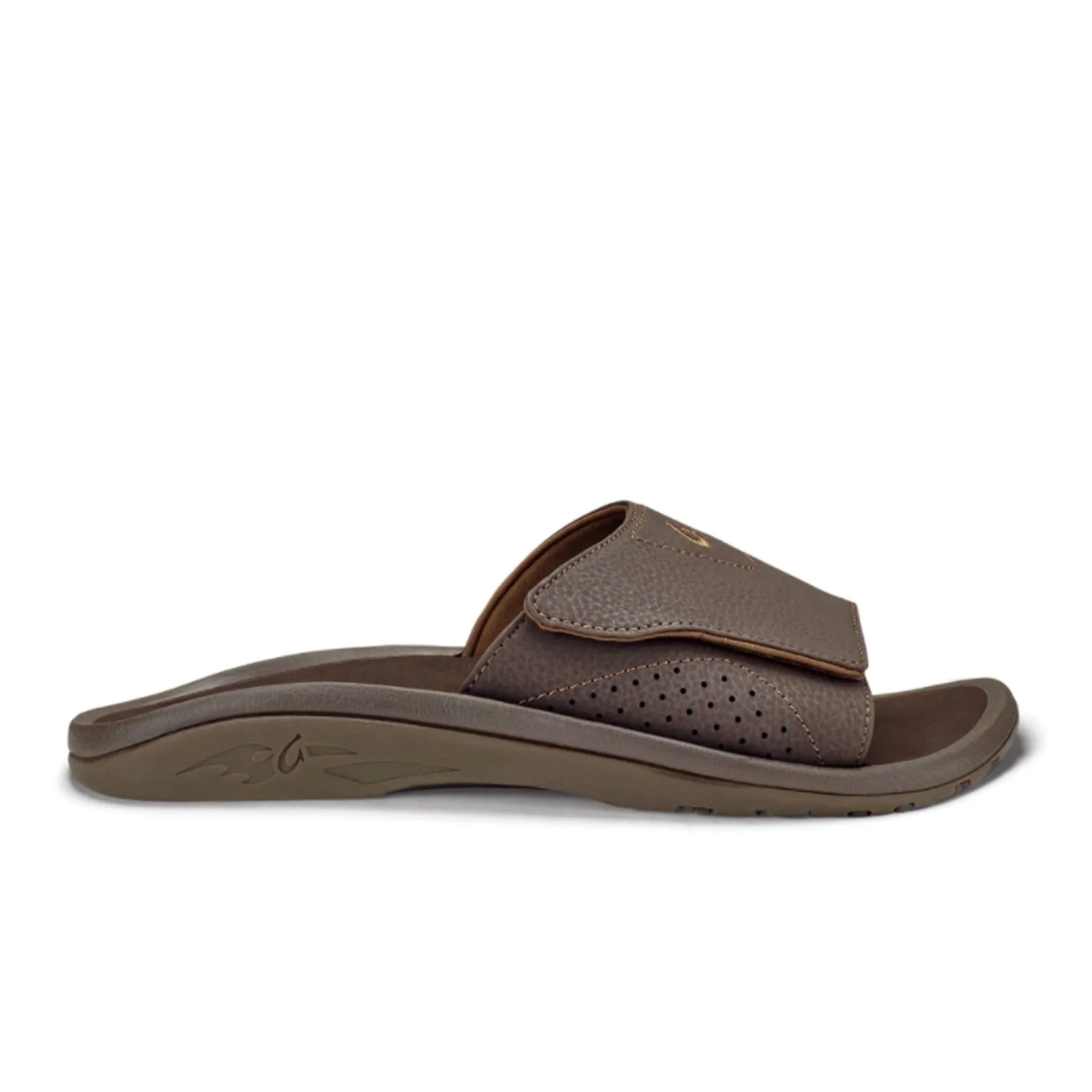 Olukai Nalu Slide Sandal (Men) - Dark Java/Dark Java