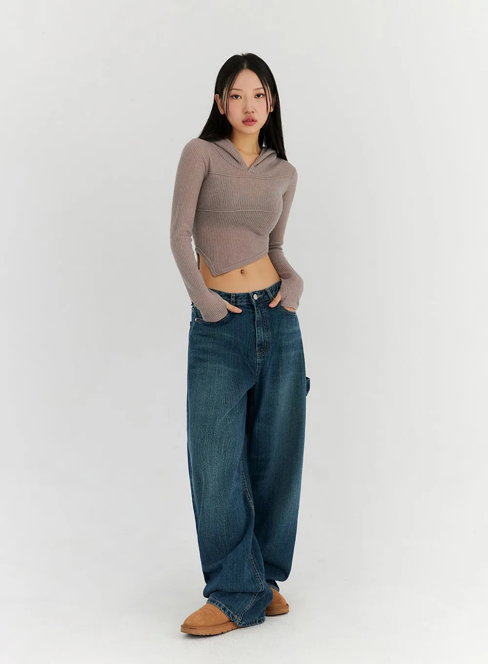 Oversized Wide Fit Jeans CN314