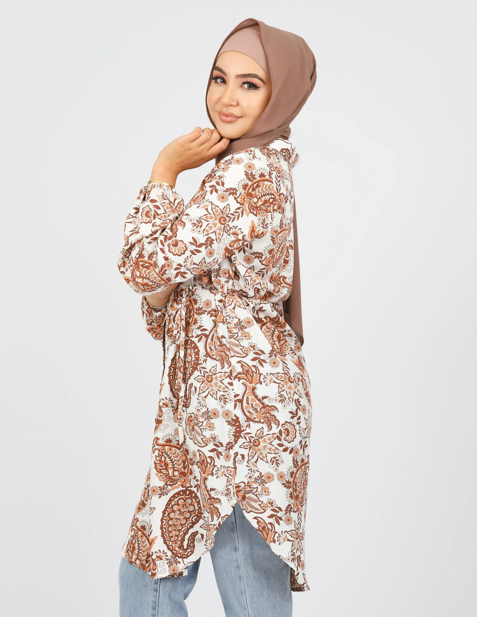 Paisley Loop Blouse