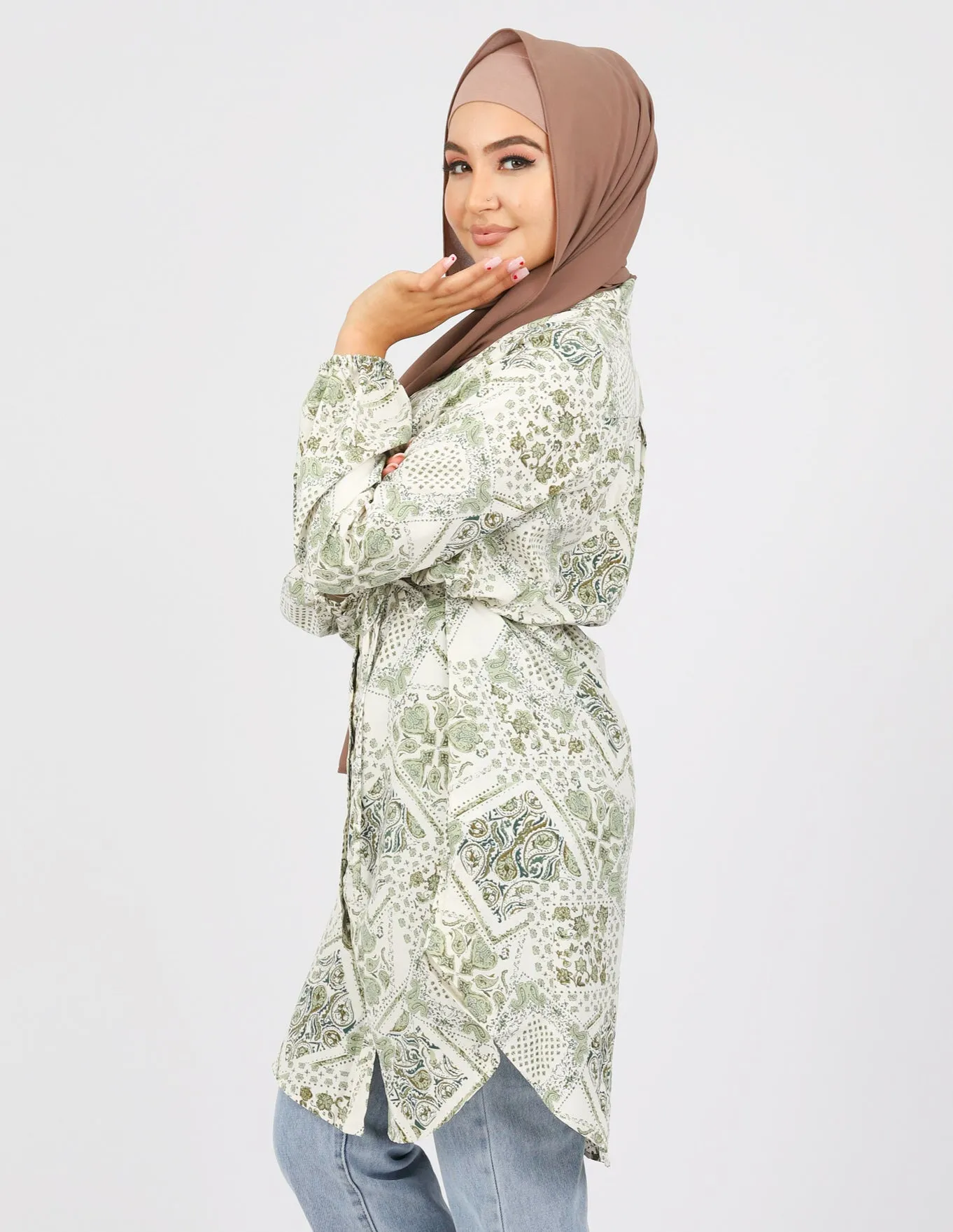 Paisley Loop Blouse