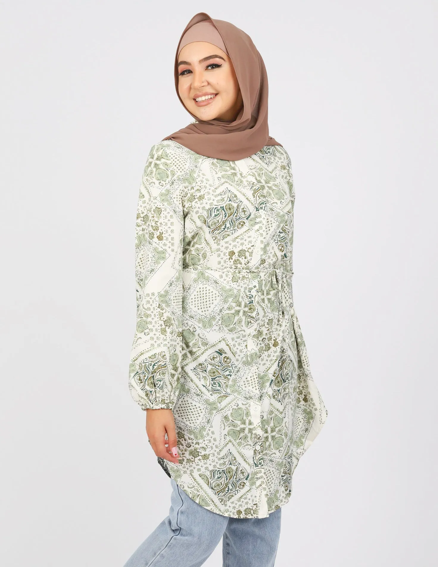 Paisley Loop Blouse