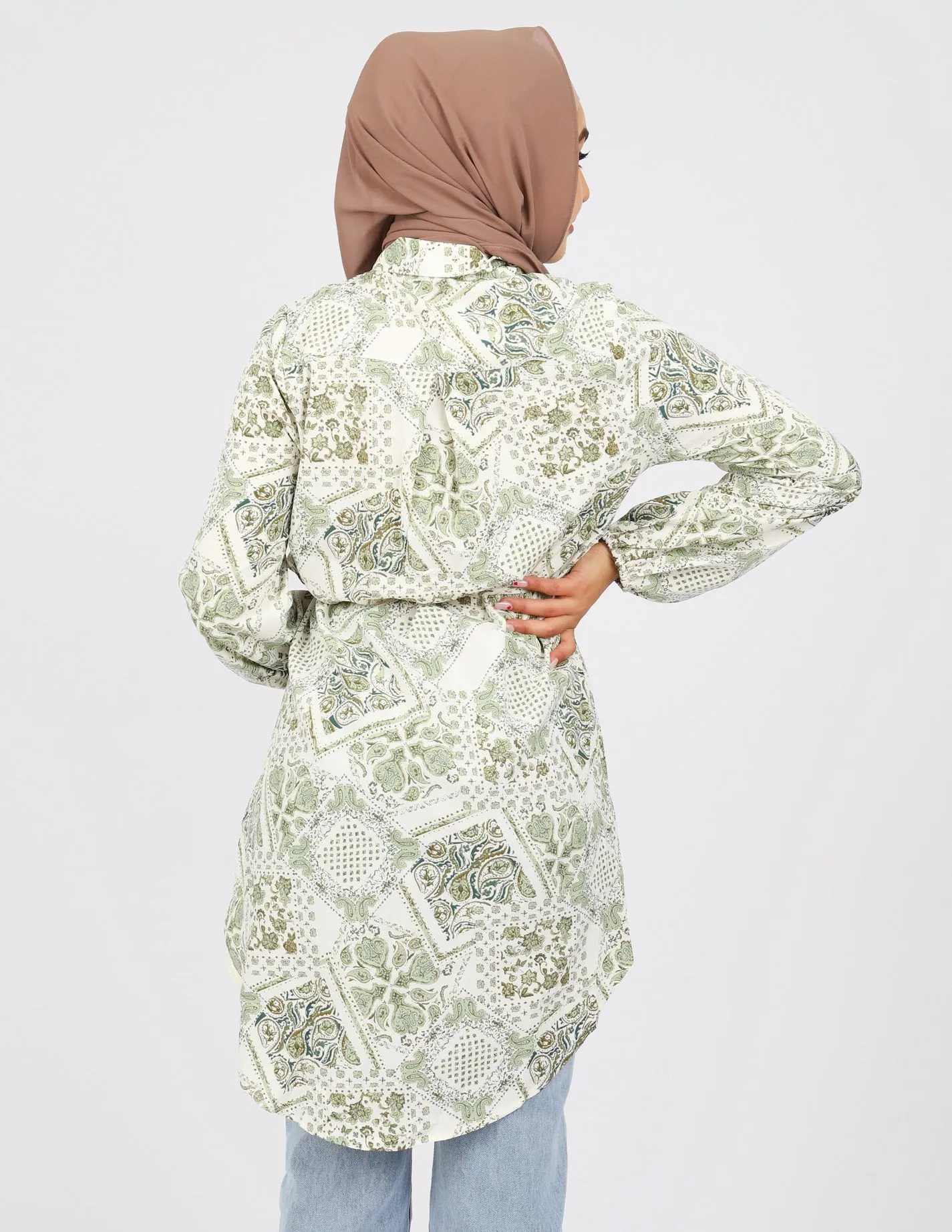 Paisley Loop Blouse