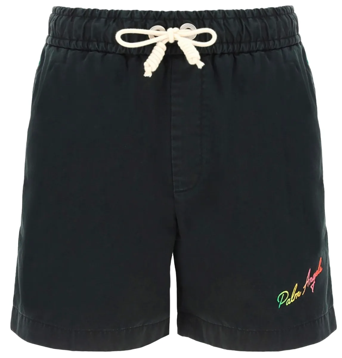 Palm Angels Exodus Striped Track Short Black