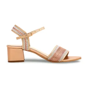 Peach Fancy Sandal FN5830