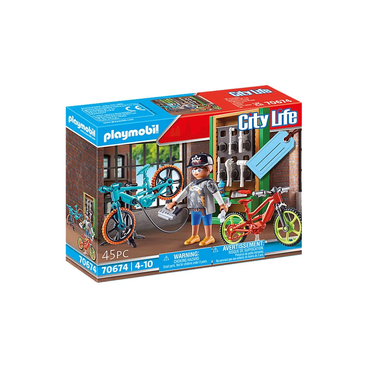 Playmobil 70674 City Life Bike Workshop