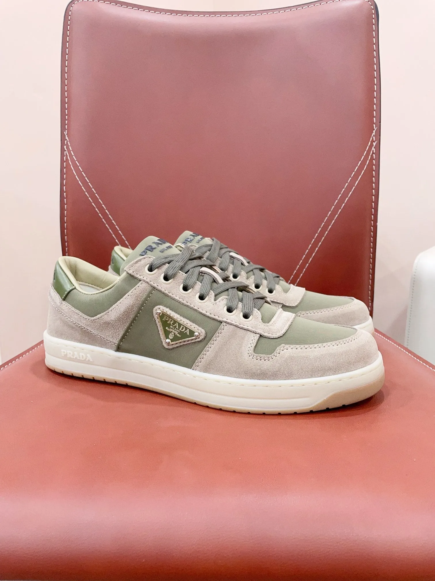 PRA DOWNTOWN SNEAKERS SAGE SUEDE