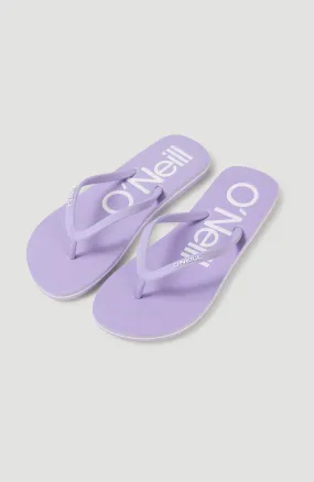 Profile Logo Sandals | Purple Rose