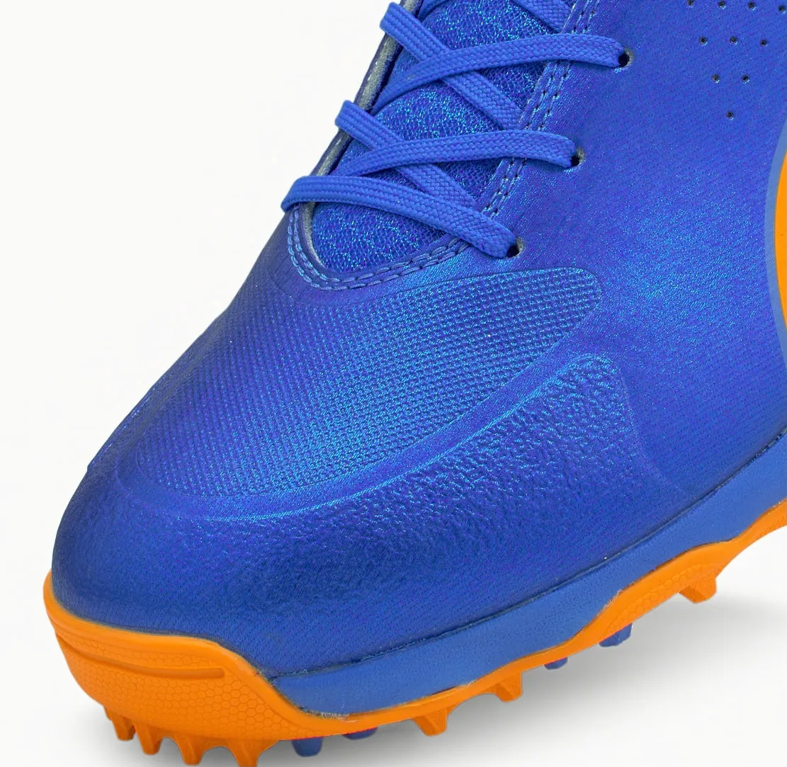 PUMA X ONE8 19 BLUEMAZING-ORANGE GLOW CRICKET SHOES