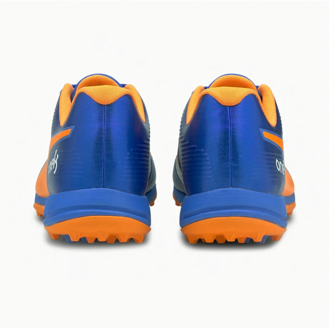 PUMA X ONE8 19 BLUEMAZING-ORANGE GLOW CRICKET SHOES