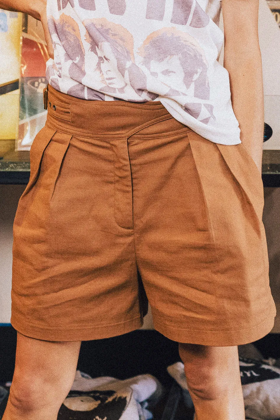 Remington Shorts in Brown - FINAL SALE