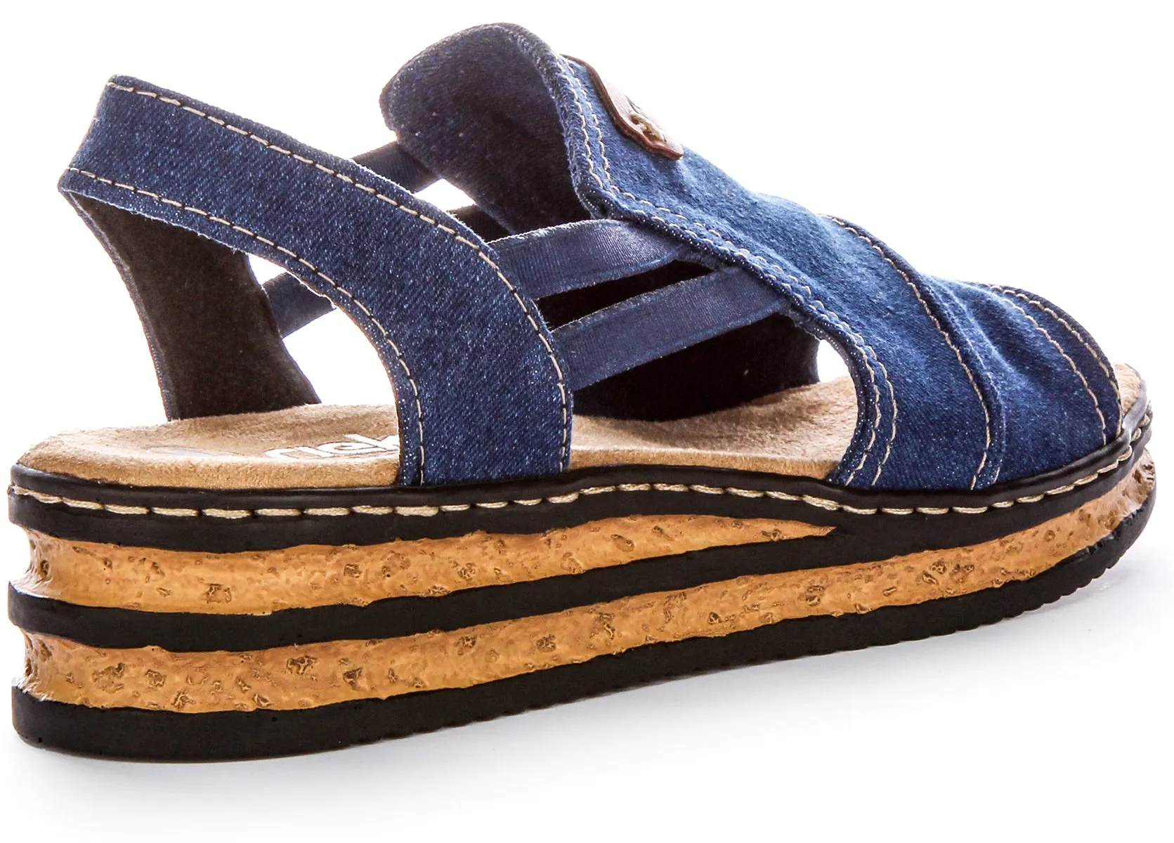 Rieker 62982-12 In Denim For Women