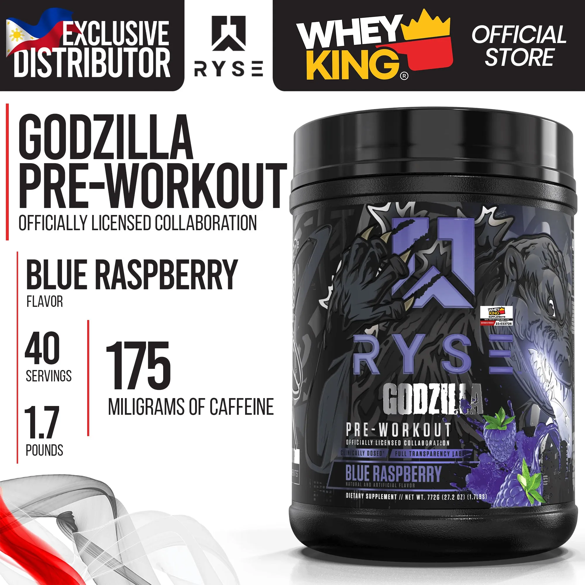 RYSE - Godzilla Pre-Workout