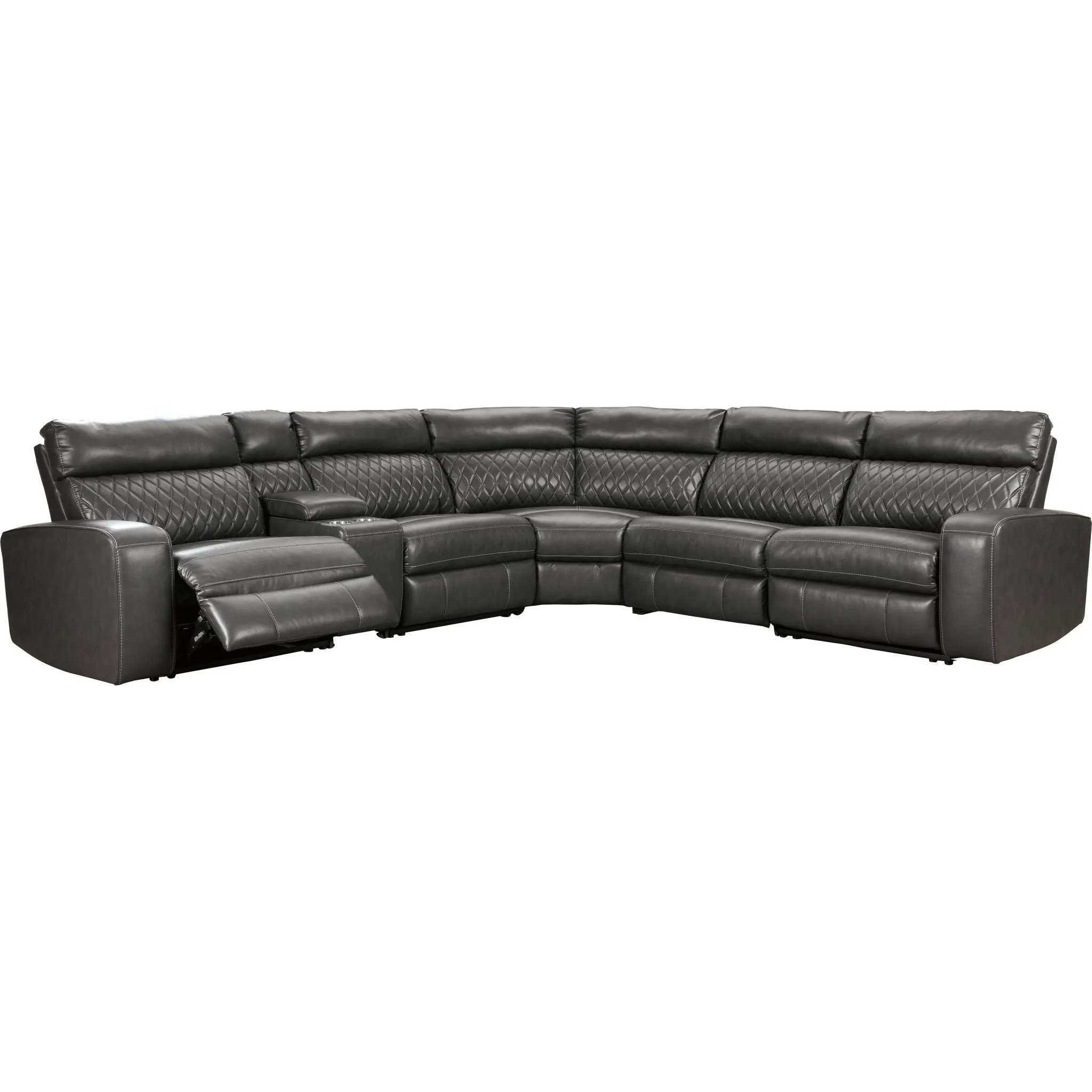 Samperstone 6 Piece Sectional with Power