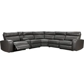 Samperstone 6 Piece Sectional with Power