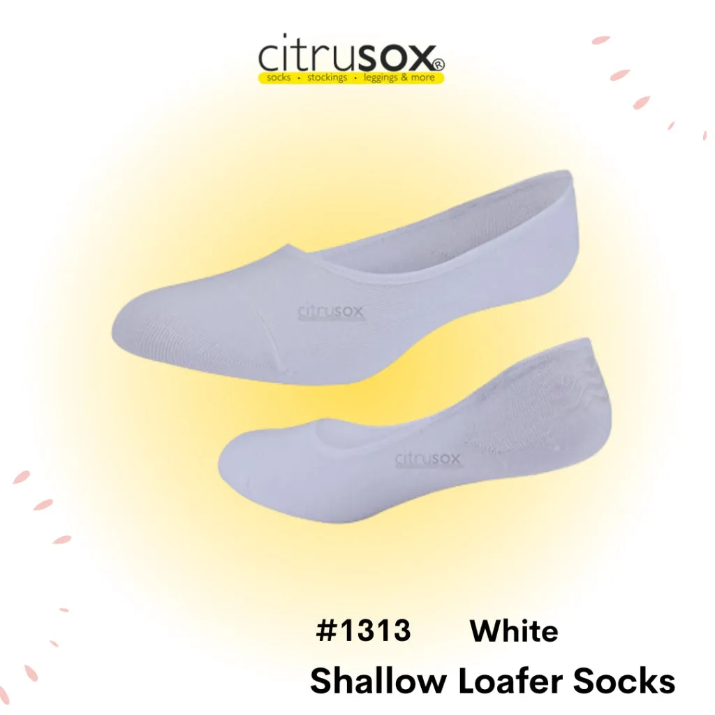 Shallow Loafer Non-Slip Heel Socks