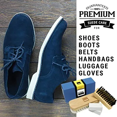 Simple Shine | Suede Brush Nubuck Cleaner Crepe Brush and Seude Eraser Set