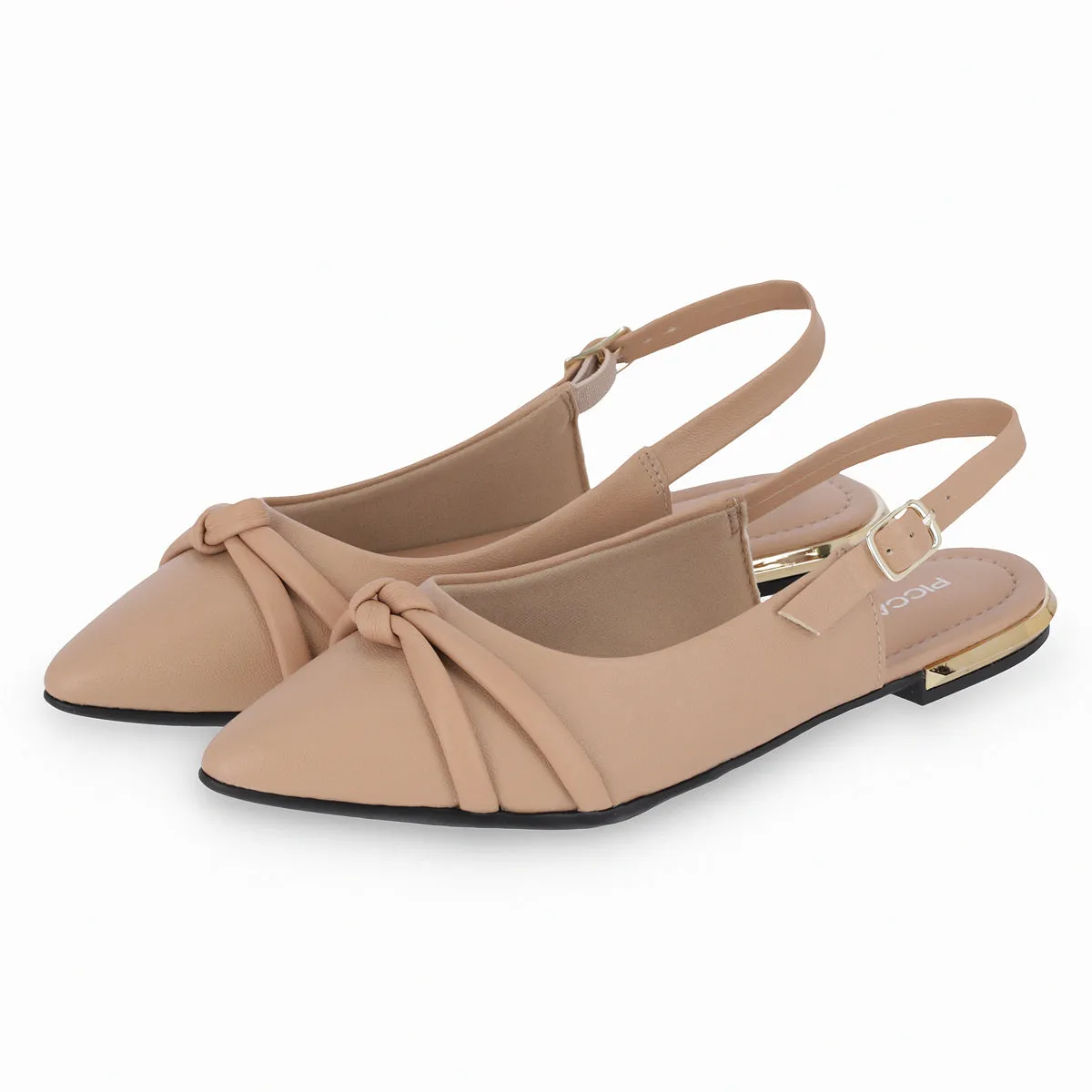 Sling-Back Mule Sandals - Nude (274.077)