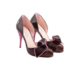 SORAYA OPEN PUMPS Bordeaux