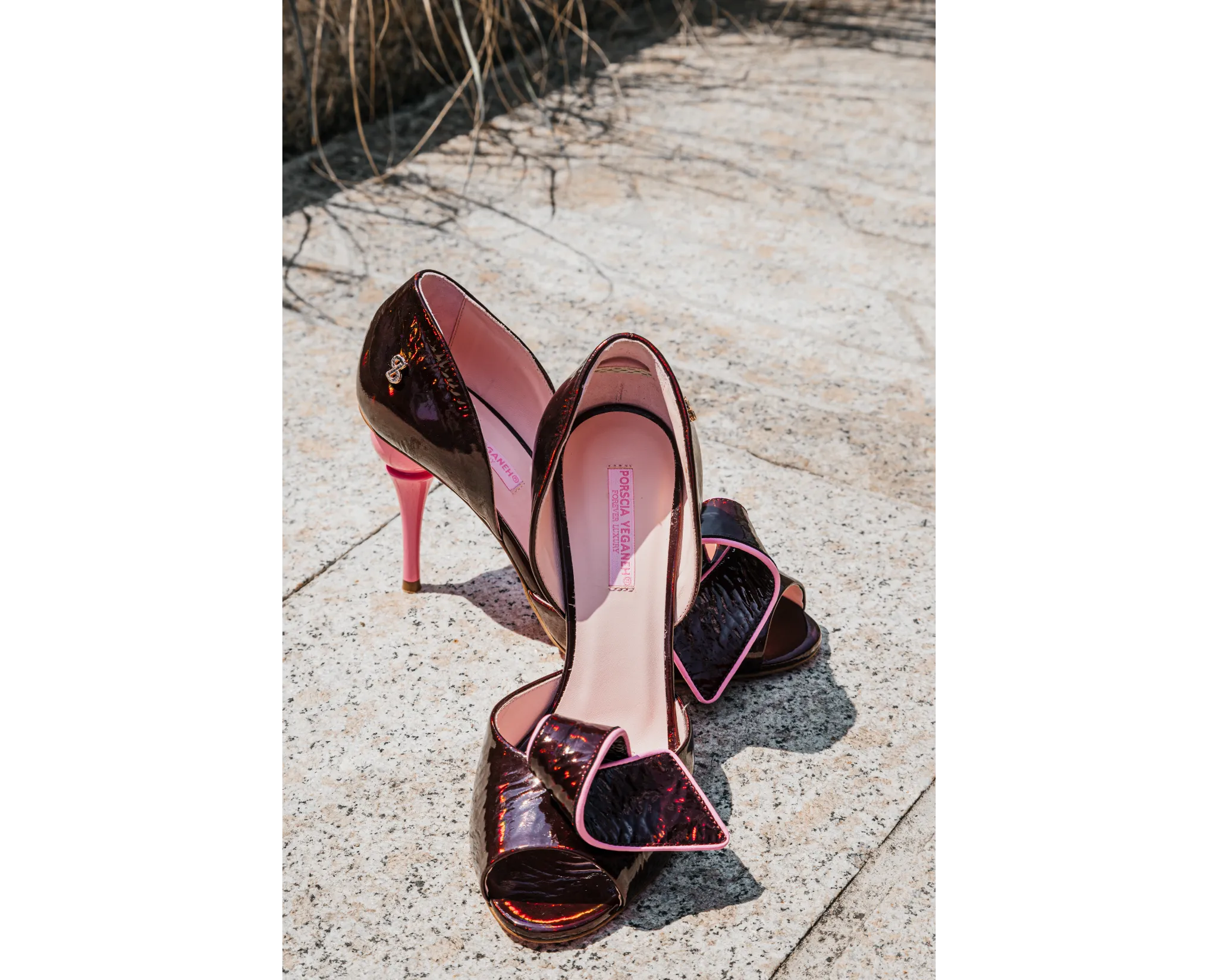 SORAYA OPEN PUMPS Bordeaux