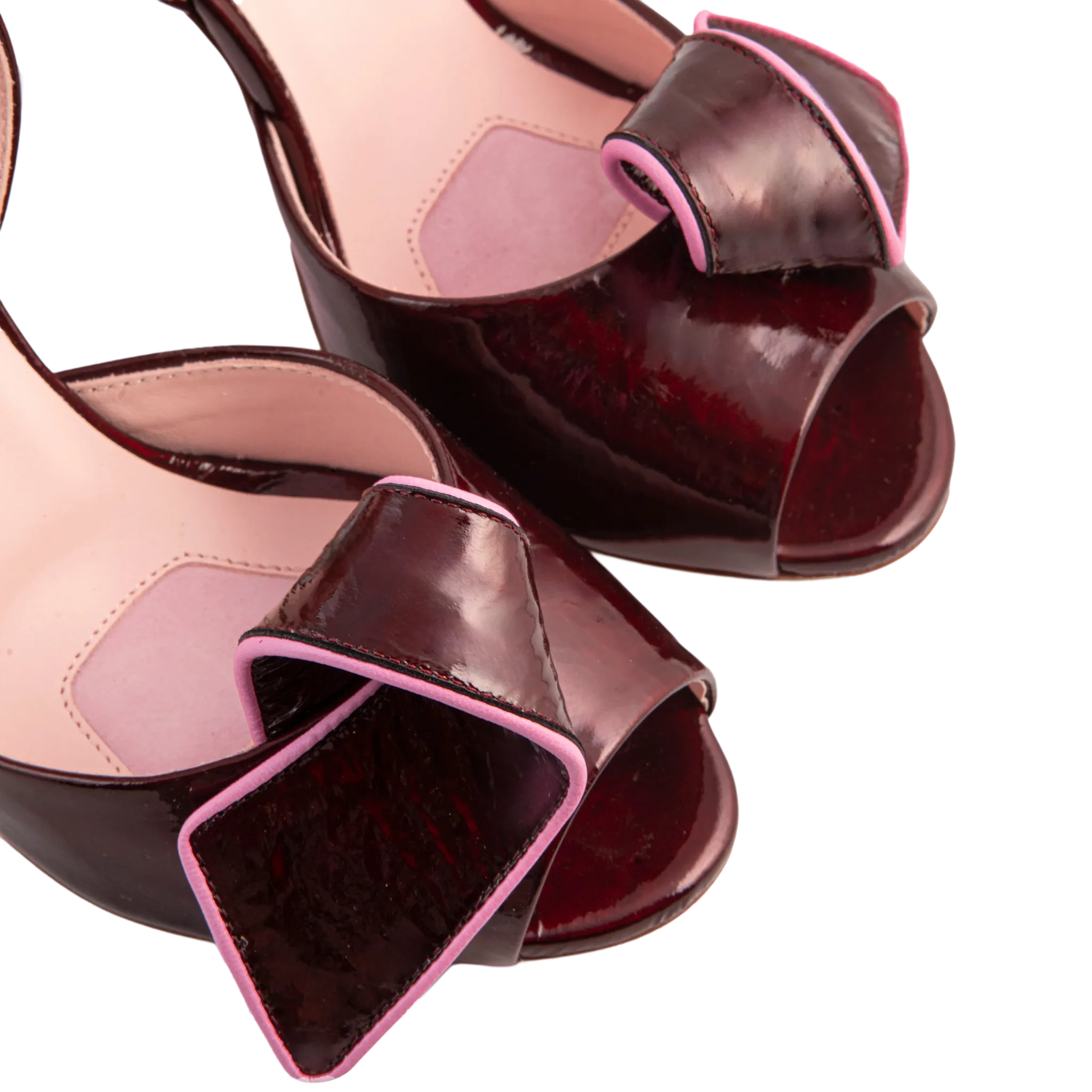 SORAYA OPEN PUMPS Bordeaux