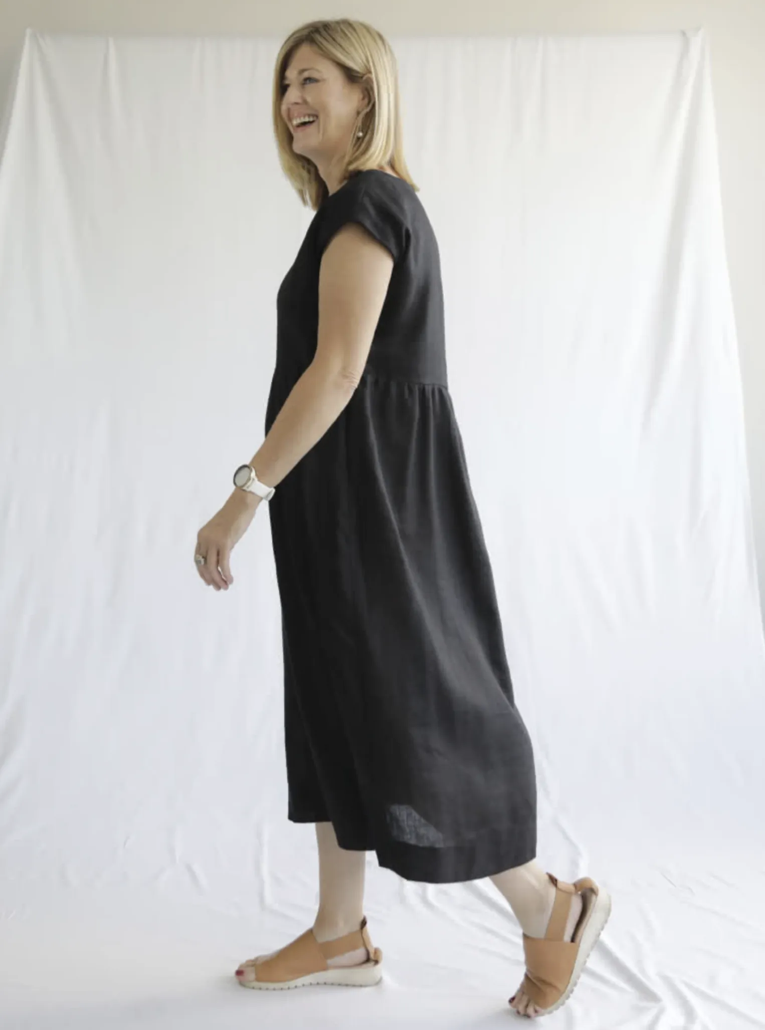 Style Arc - Montana Midi Dress - Size 04-16