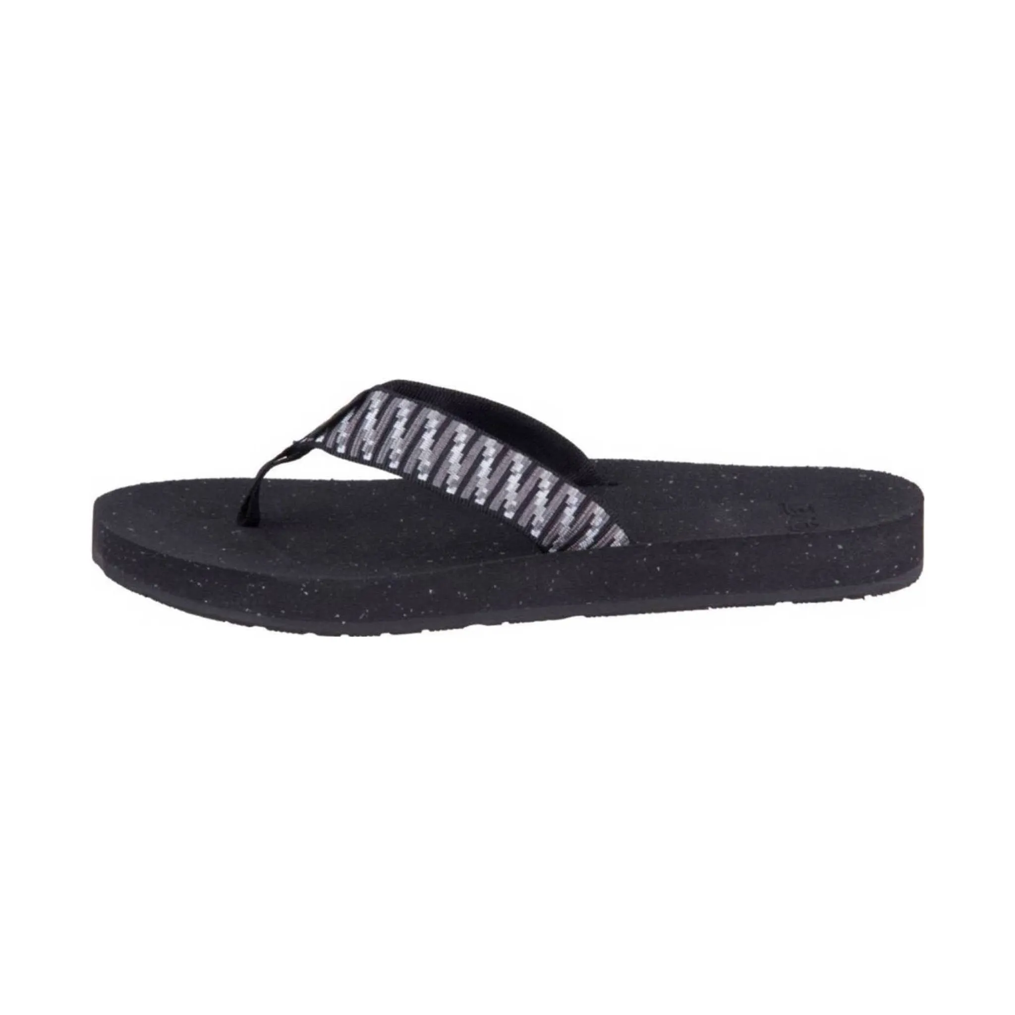 Teva Women's Reflip Flip Flop - Stacks Black/White