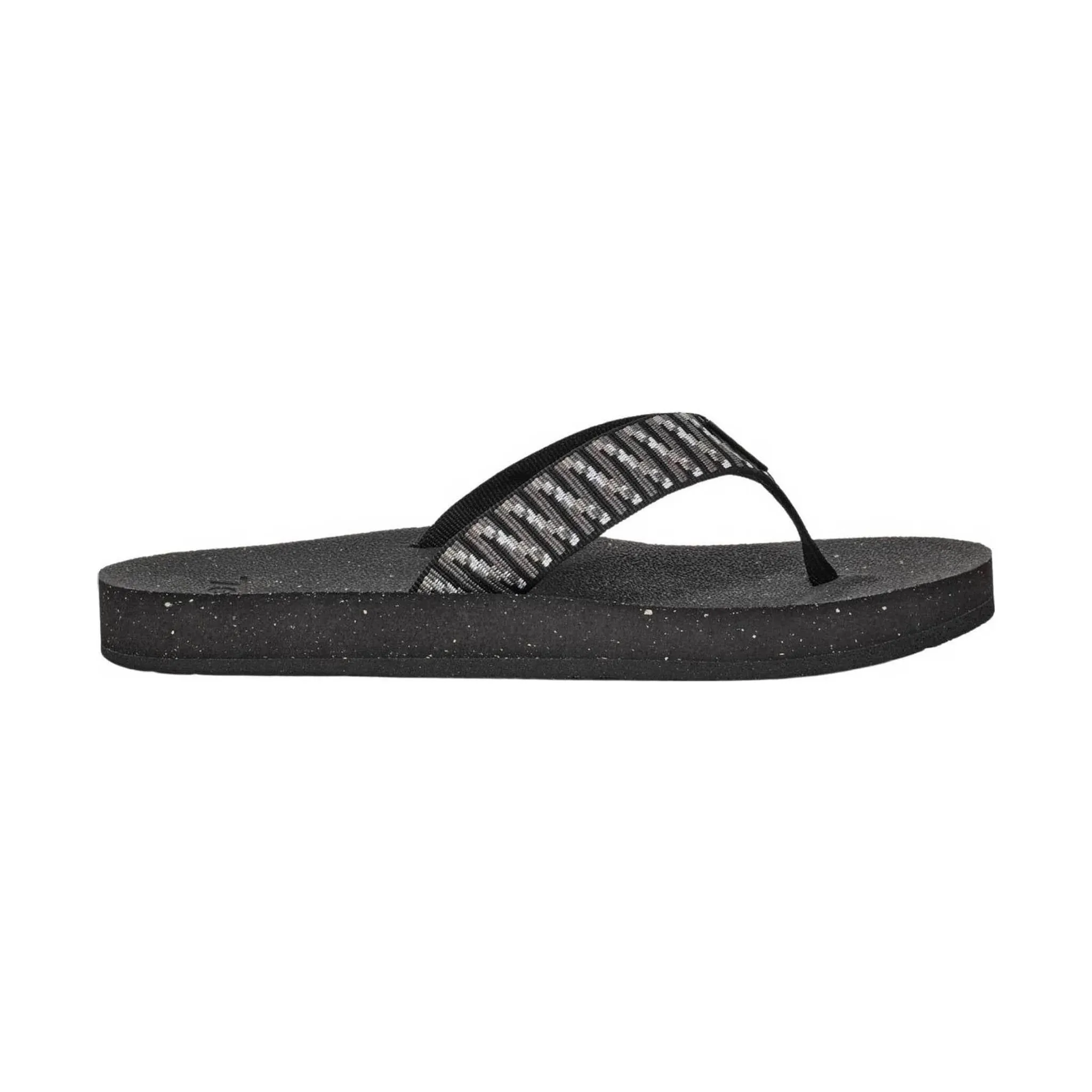 Teva Women's Reflip Flip Flop - Stacks Black/White