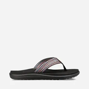 Teva Womens Voya Flip Bar Street Multi Black