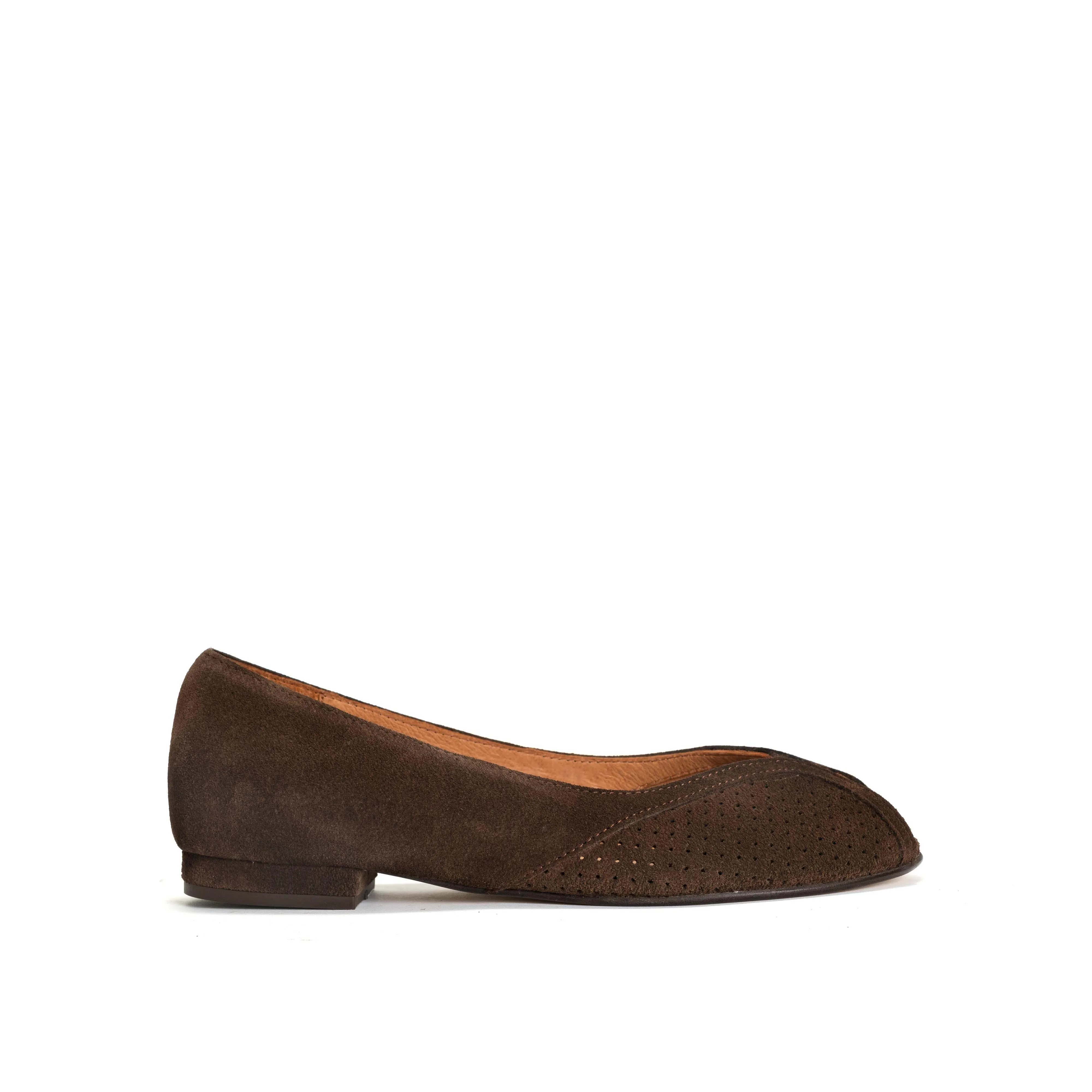 Tiffy Calf suede Coffee brown