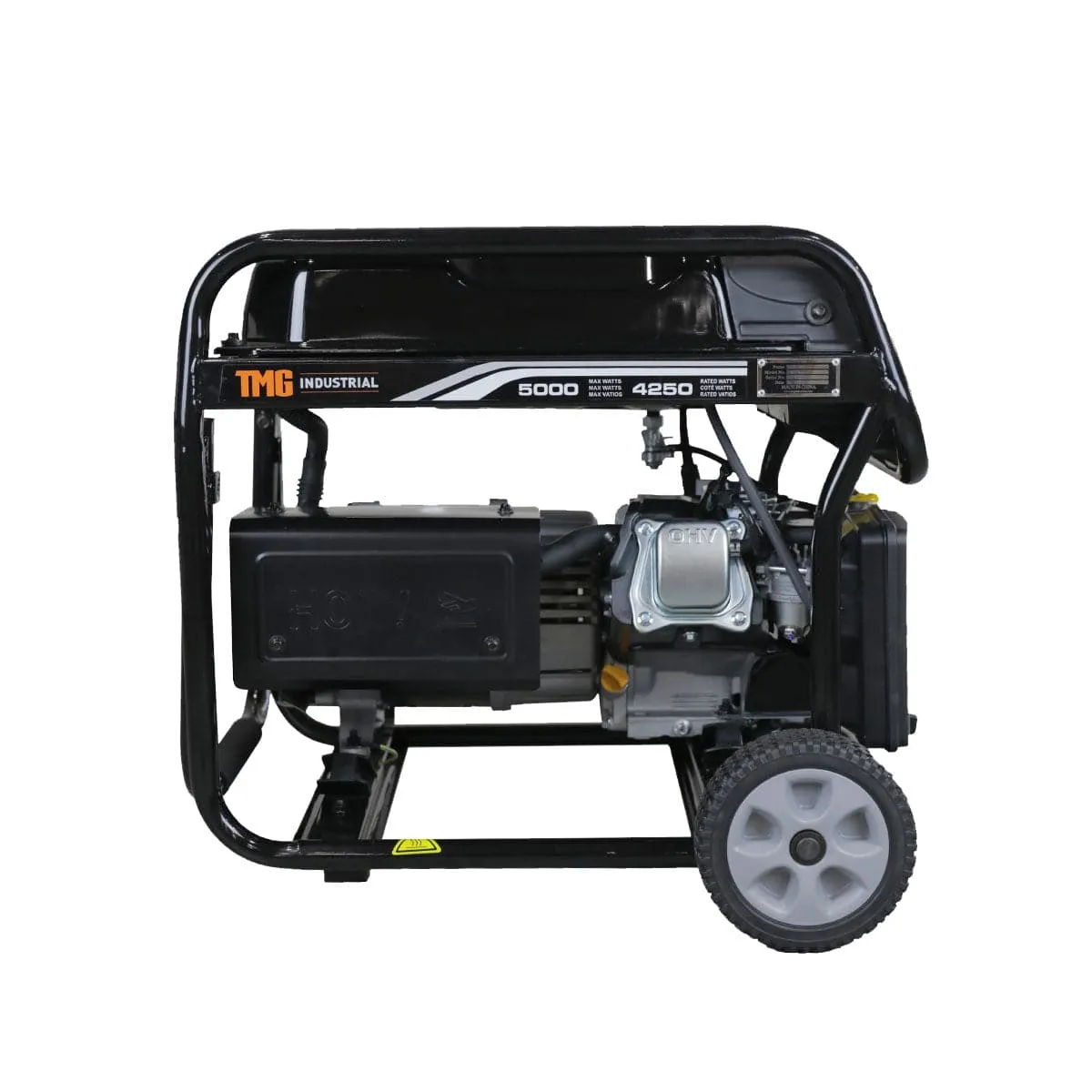 TMG-5000G 5000-Watt Gasoline Generator, 223cc OHV Engine, 11.5 Running Time, 120/240VAC