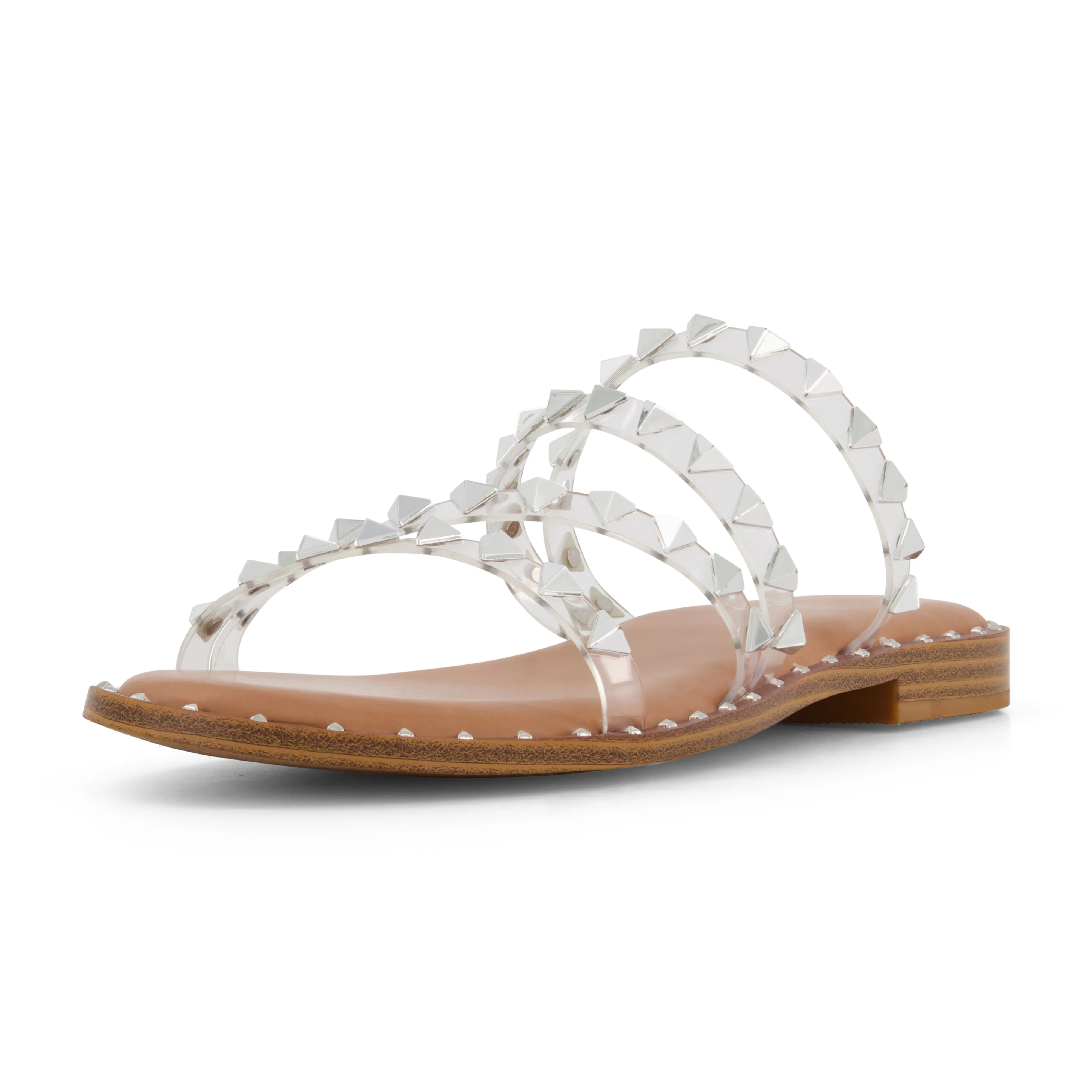 Tonya Studded Flat Sandal