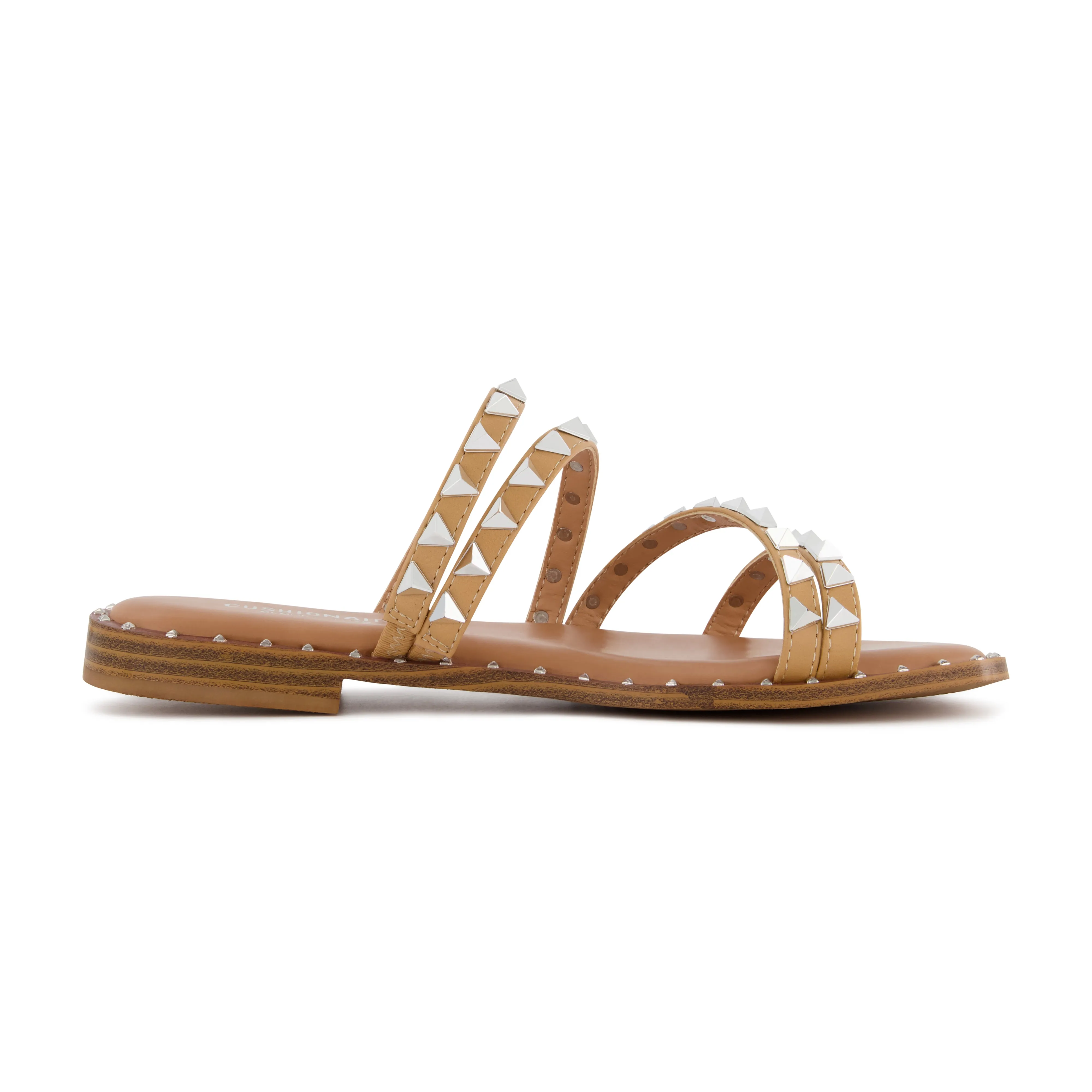 Tonya Studded Flat Sandal