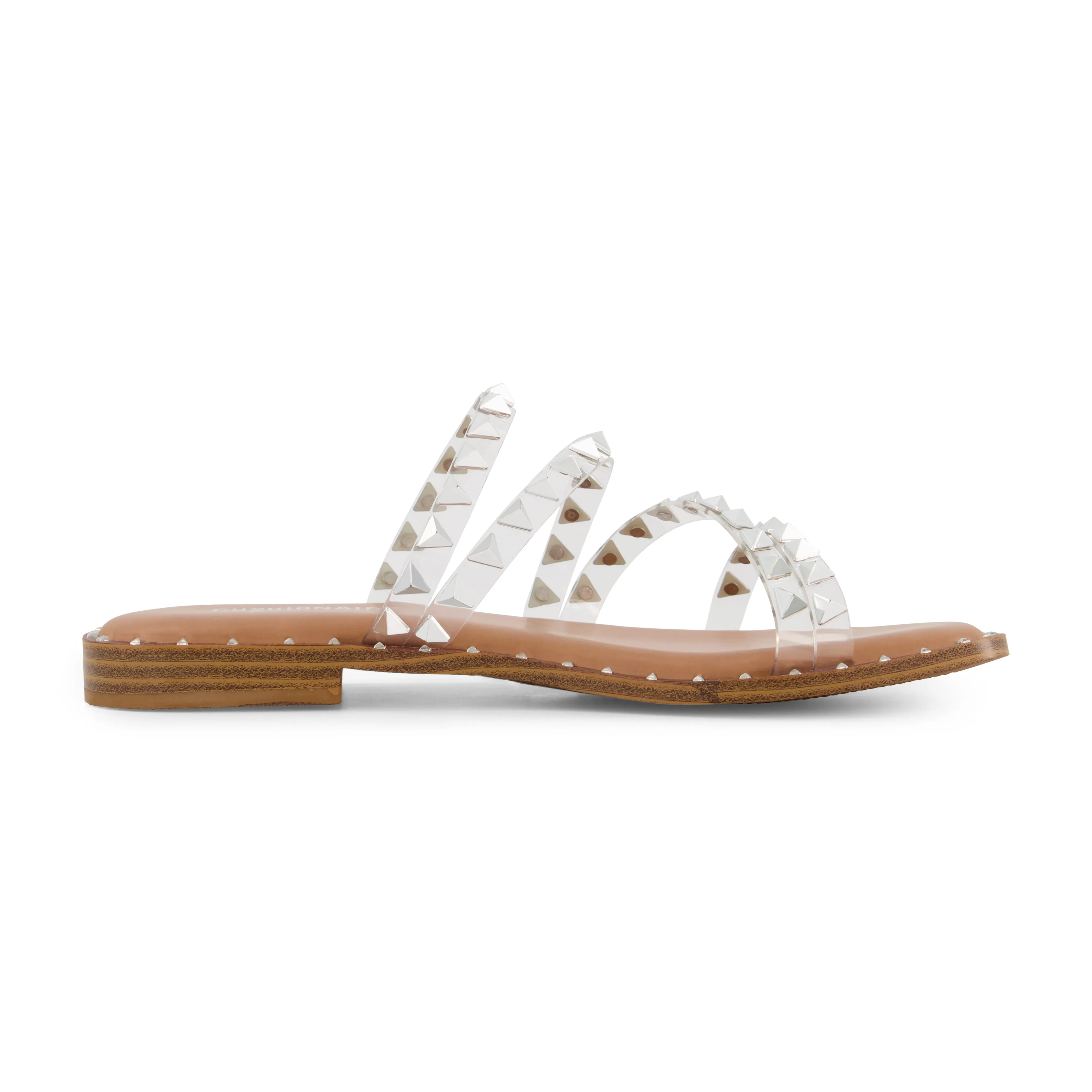 Tonya Studded Flat Sandal