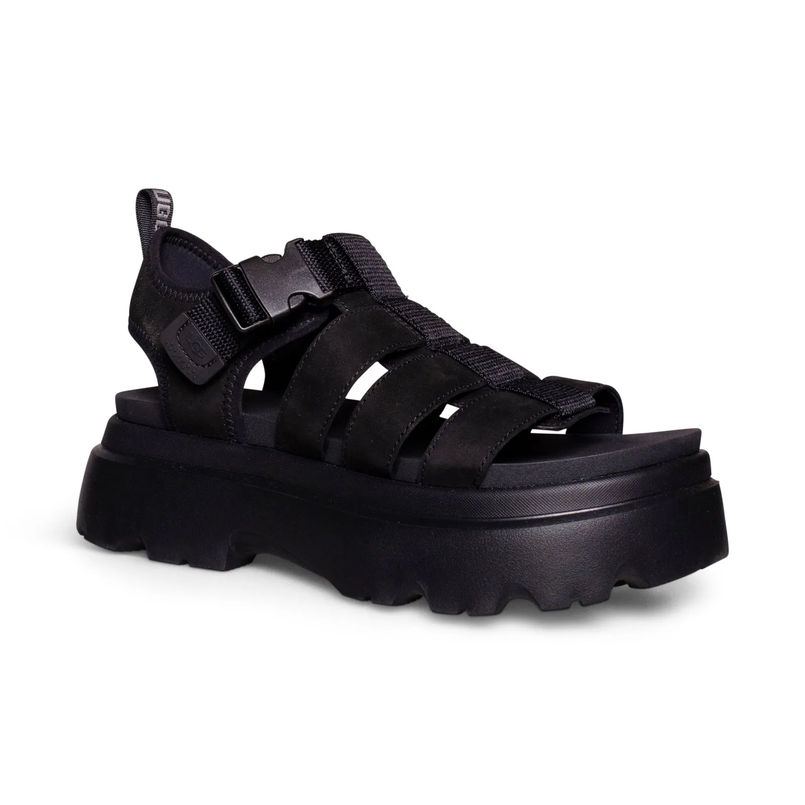 UGG Cora Black Sandals - Women's