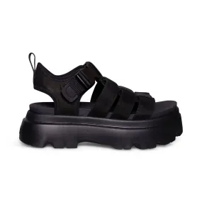 UGG Cora Black Sandals - Women's