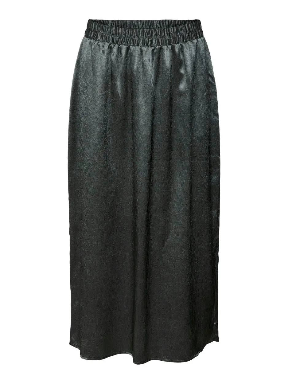 Vmasti Hw 7/8 Slit Skirt - Oud Groen