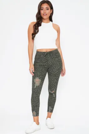 Women's Distressed Ankle Jogger