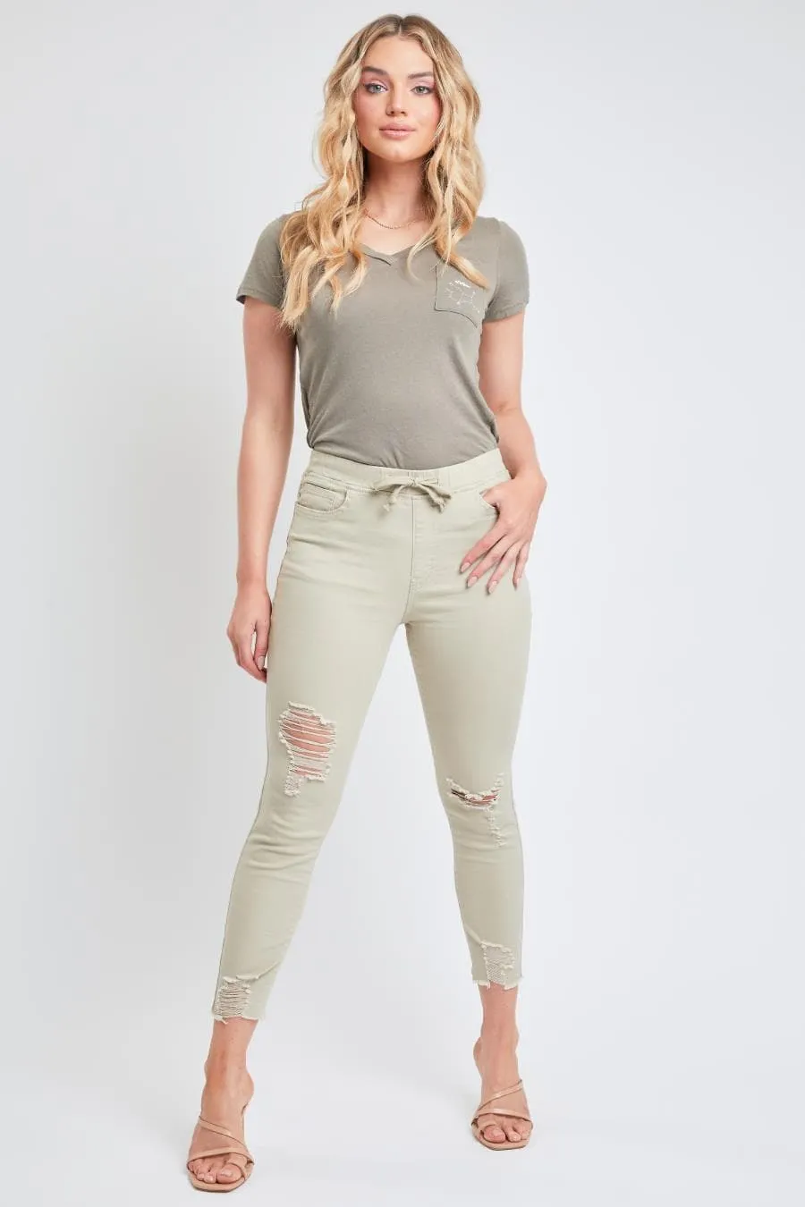 Women's Distressed Ankle Jogger