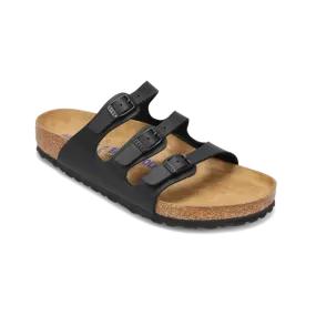 Women's Florida Soft Footbed Black Birko-Flor