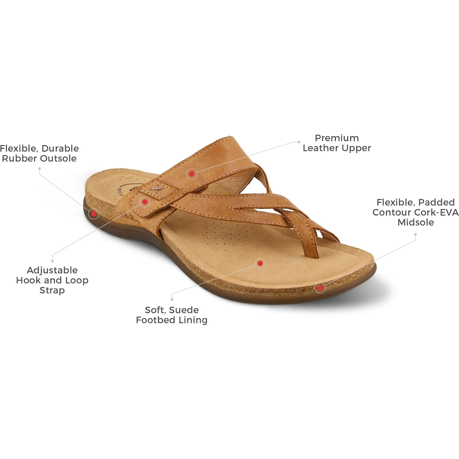 Women's Taos Perfect Tan Leather